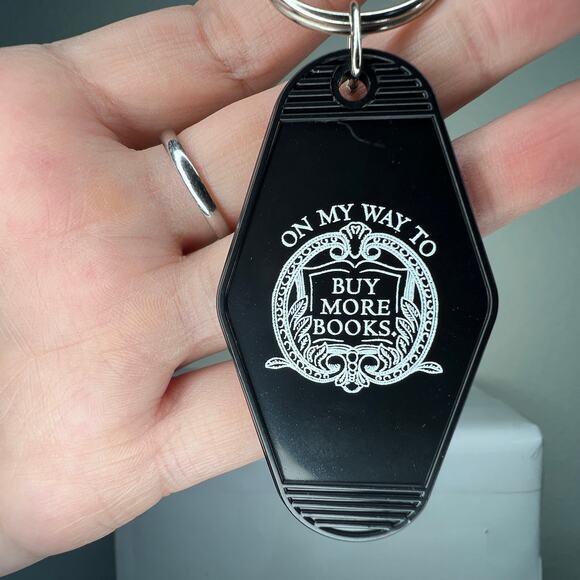 LitJoy On My Way To Buy More Books Motel Keychain - November 2024 - Picture 6 of 6